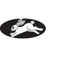 rabbit icon design vector