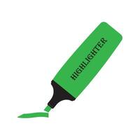 Highlighter icon design vector