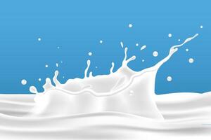 milky waves background. additional elements of milk design vector