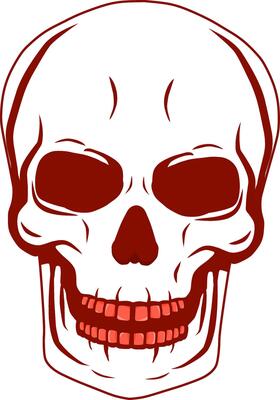 skull head symbol
