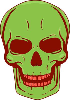skull head symbol