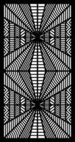 Geometric and simple pattern for panel, background, and cutting art vector