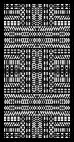 Geometric and simple pattern for panel, background, and cutting art vector