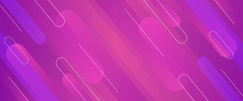 Abstract purple dynamic background. Modern geometric banner background. Beautiful design for templates, banners, covers, websites, pages, and headers vector