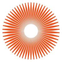 Starburst sunburst decorative element icon symbol vector