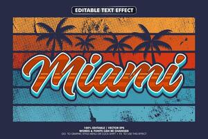 summer vibes text effect with background. vector