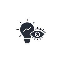 visionary icon. .Editable stroke.linear style sign for use web design,logo.Symbol illustration. vector