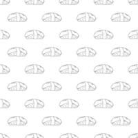 Seamless pattern with sushi for decorative print, wrapping paper, menu, wallpaper and fabric vector