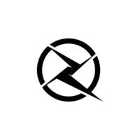 Alphabet Initials logo QZ, ZQ, Z and Q vector
