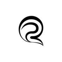 Alphabet Initials logo QZ, ZQ, Z and Q vector