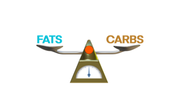fats and carbs staying in balance, weights and labels fats and carbs to symbolize balance and symmetry of fats and carbs in life or business, Balanced and healthy lifestyle png