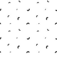 Monochrome seamless pattern with simple geometric shapes. Abstract backgrounds vector