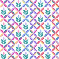 Abstract geometric pattern vector