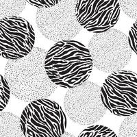Abstract seamless pattern vector