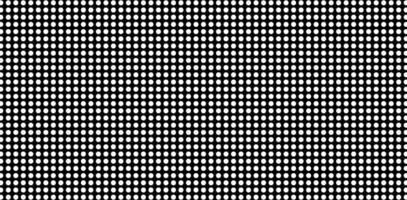 Mesh black and white seamless pattern on a black background. vector