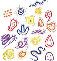 Colourful Abstract Shape vector