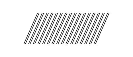 simple abstract black color daigonal slash line pattern a black and white image of a line vector