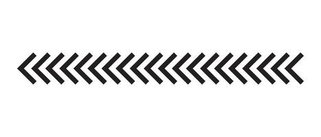 simple abstract black color arrow border slash line pattern vector