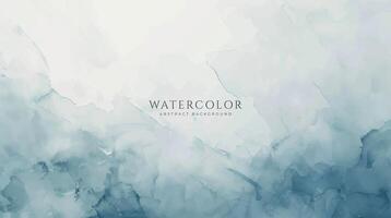 Abstract horizontal watercolor background. Neutral light colored empty space background illustration vector