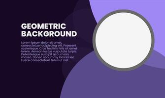 background design with gradient-colored geometric circle patterns, providing a modern and attractive look. good for presentation slides, web, landing page, banner, cover, home page vector