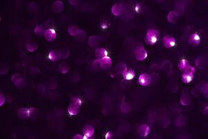 Sparkling Glitter bokeh Background with light. photo