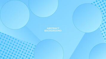 ABSTRACT SOFT BLUE GRADIENT TECH BACKGROUND SMOOTH COLORFUL DESIGN WITH GEOMETRIC SHAPES TEMPLATE GOOD FOR MODERN WEBSITE, WALLPAPER, COVER DESIGN vector