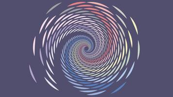 Abstract spiral spinning net type glowing background. vector