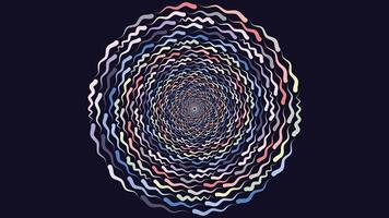 Abstract spiral spinning net type glowing background. vector