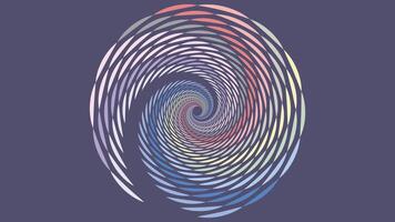 Abstract spiral spinning net type glowing background. vector