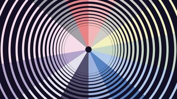 Abstract spiral spinning net type glowing background. vector