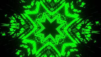 Red and Green Cross-Type Strobe Background VJ Loop in 4K video