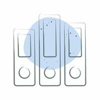 Icon Archive. related to Book symbol. Color Spot Style. simple design illustration vector