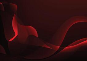 Abstract red layer geometric random decoration background vector