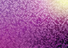 Geometric pattern random decoration minimal background vector