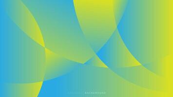 abstract yellow blue gradient geometric background. vector