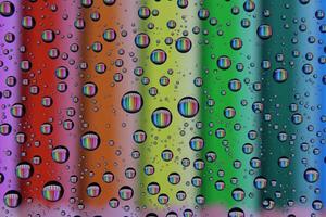 circles with pens inside and background out of focus . wallpapers with themes , backgrounds photo