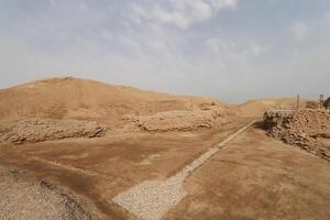 Antiquities of lagash in Iraq and temples . photo