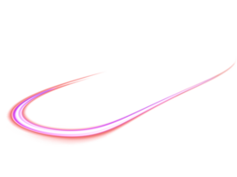Glowing neon spiral circle. Realistic round light flares. Neon color glowing circle sparkling particles. Luminous glowing speed lines. Glowing neon light effect. Abstract motion line. Light trail wave png