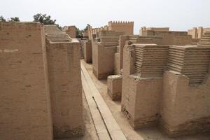 Ishtar gate in Babylon photo