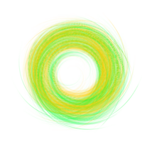 Glowing neon spiral circle. Realistic round light flares. Neon color glowing circle sparkling particles. Luminous glowing speed lines. Glowing neon light effect. Abstract motion line. Light trail wave png