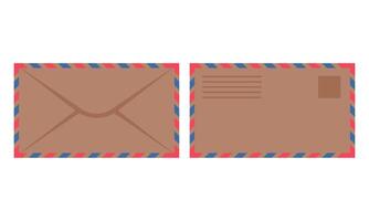 Communication Technology Envelope. Simple Illustration of Blank Envelope. vector