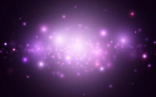 Purple color light bokeh abstract background, eps 10 illustration bokeh particles, Background decoration vector