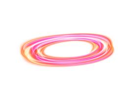 Luminous orange lines of speed. Light glowing effect neon . Abstract motion lines. Light trail wave, fire path trace line, car lights, optic fiber and incandescence curve twirl png