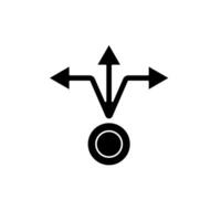 alternative concept line icon. Simple element illustration. alternative concept outline symbol design. vector