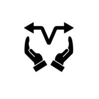 option concept line icon. Simple element illustration. option concept outline symbol design. vector