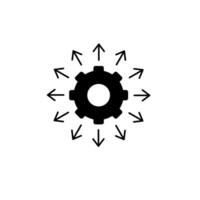 options concept line icon. Simple element illustration. options concept outline symbol design. vector