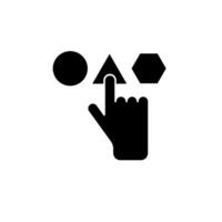 pick concept line icon. Simple element illustration. pick concept outline symbol design. vector