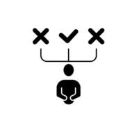 plan concept line icon. Simple element illustration. plan concept outline symbol design. vector