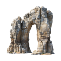 Dessert Rock Arch on Transparent Background png