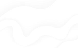Minimalist White Background with Smooth Curves vector